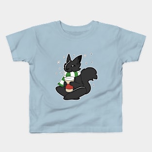 Coffee Cat Kids T-Shirt